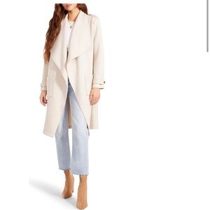 BB Dakota Steve Madden Wing Collar Ottoman Knit Jacket